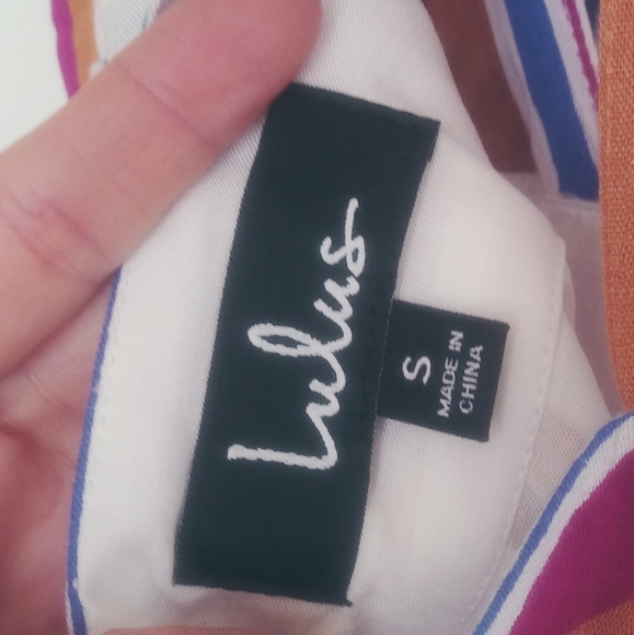 Lulus Stripe Dress xs - Picture 5 of 5